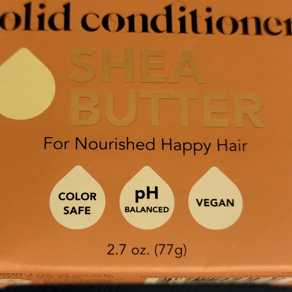 🔵 Kitsch Hydrating Shea Butter Solid Conditioner Bar New in Box 2.7 oz - Picture 3 of 7